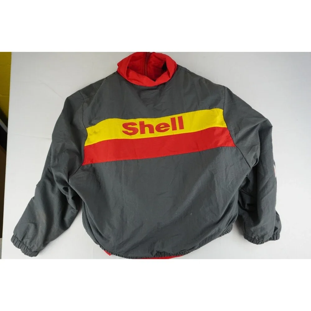 Vintage Lion Apparel Shell Coat w/ Removable Vest Men's Size 2X Made in USA 90s